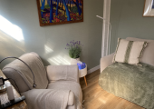 Comfortable counselling space in Boughton-under-Blean