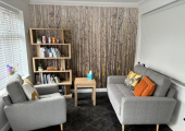 Therapy room at Heart and Soul