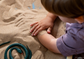 Sand tray therapy