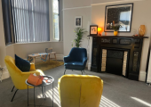 The second therapy room, Riverside Wellbeing Centre, High Peak.