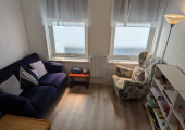 One of the two therapy rooms I work in, above Pani's in central Newcastle.