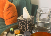 Client table with a large selection of fidgets