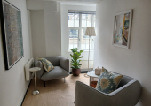 Calm, bright, comfortable room