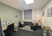 The therapy room