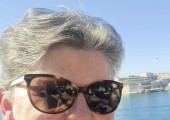 This is a photograph of me on holiday 
