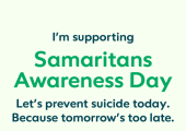 24th July Samaritans Awareness Day  24/7