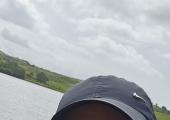 Me doing one of my favorite things, early morning walks round lakes and reservoirs.