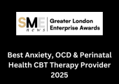 Best Anxiety, OCD & Perinatal Health CBT therapy Provider 2025 Award