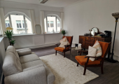 My therapy space at Oriel Chambers, Liverpool City Centre.