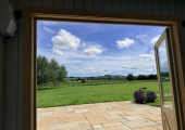 Views from counselling room in Calne