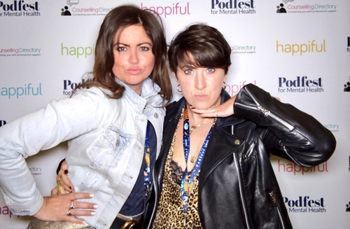 Lauren Mahon and Deborah James