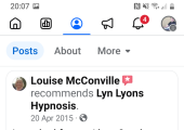 Review from Louise McConville on FB