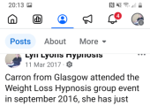 Carron from Glasgow results