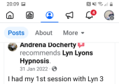 Review from Andrena on FB
