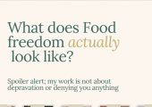 Find freedom from food - weight loss and eating disorders supported