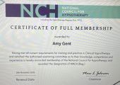 NCH certificate