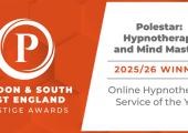 Prestige Awards Winner &ndash; Best Online Hypnotherapy in London & the South East, 2025/26