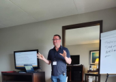 LGBT+ affirmative therapist training at the Heartland Hypnosis Conference in St. Louis, USA