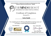 Mind reboot certificate