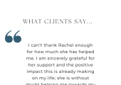 Client testimonial