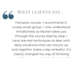 Client testimonial