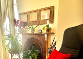 Private therapy room in Greenwich, near Cutty Sark DLR.