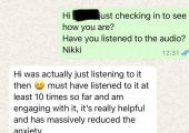 Client feedback