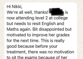 Client feedback