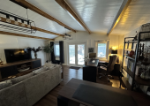 picture of the cozy home office space