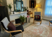 One of my therapy rooms in Summertown, Oxford