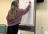My first hypnotherapy workshop focused on anxiety and burnout. We explored the fight, flight, freeze response and how the brain and body react under pressure, before moving into hypnosis. Seeing people relax in real time never gets old for me .