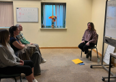 My first hypnotherapy workshop focused on anxiety and burnout. We explored the fight, flight, freeze response and how the brain and body react under pressure, before moving into hypnosis. Seeing people relax in real time never gets old for me 