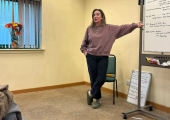 My first hypnotherapy workshop focused on anxiety and burnout. We explored the fight, flight, freeze response and how the brain and body react under pressure, before moving into hypnosis. Seeing people relax in real time never gets old for me 🤍