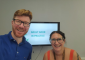 Image of Mark O'Hanlon & Jess Townend at a Hypnotherapy Autism CPD Ossett, Wakefield, west Yorkshire, Hypnotherapy for anxiety, quit smoking, quit vaping, fear of flying, phobias, weight loss, panic disorder, panic attacks, stress, PTSD, insomnia, sl