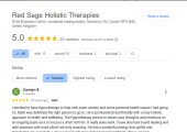 Google review for Mark O'Hanlon at Red Sage Holistic Therapies clinic in Ossett, Wakefield, west Yorkshire, Hypnotherapy for anxiety, quit smoking, quit vaping, fear of flying, phobias, weight loss, panic disorder, panic attacks, stress, PTSD, insomn