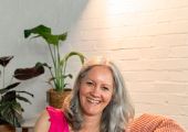 A portrait of Melissa, certified Hypnotherapist qualified to work with children