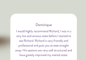 Review from Dominique