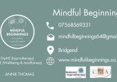 A small card to keep handy. Your journey to feeling calmer starts here!