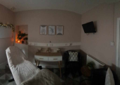 A warm comfortable space to feel at ease.