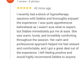Client testimonial