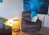 My therapy space is welcoming and confortable
