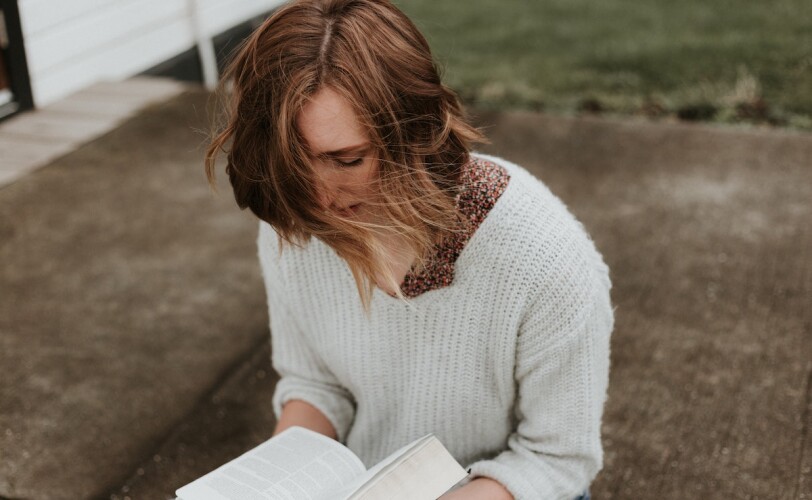 Woman reading