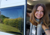 I say yes to growth and adventure. This was taken on day 1, starting a 1 year of solo Vanlife in Europe