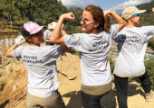 Contribution is one of my key values. I love my volunteering trips to India and Nepal