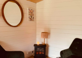 My coaching cabin.