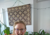 Where I join Zoom calls from (home office in Peckham).