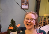 My stall at the inaugural Nunhead Women's Collective's International Women's Day Event 2025