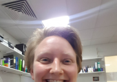 What does that smile say??  Back in the original office days, circa 2016.