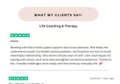 client reviews