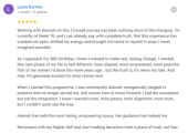 Coaching Testimonial